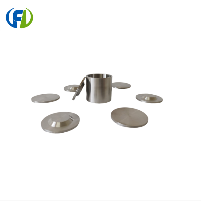 Custom Zirconium Crucible Ø80mm With Lid